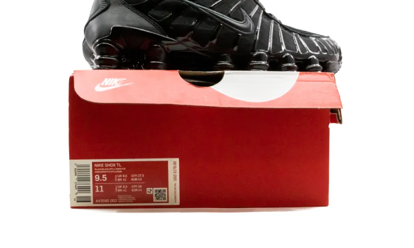 Nike Basketball Shox TL 'Black Metallic Hematite'